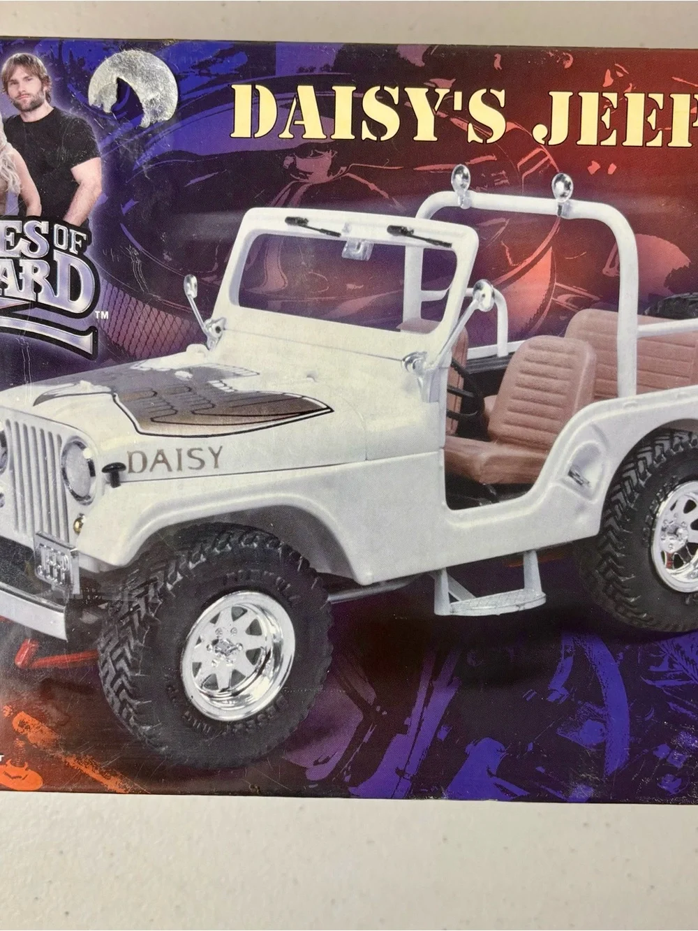 Dukes Of Hazzard Movie: Daisy’s Jeep: Model Kit New Sealed
